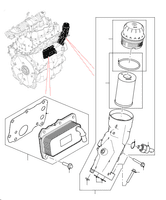 Oil Cooler & Filter Housing