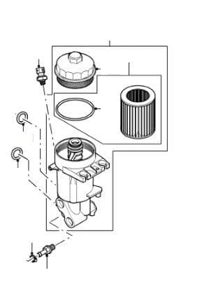 OIL FILTER & HOUSING