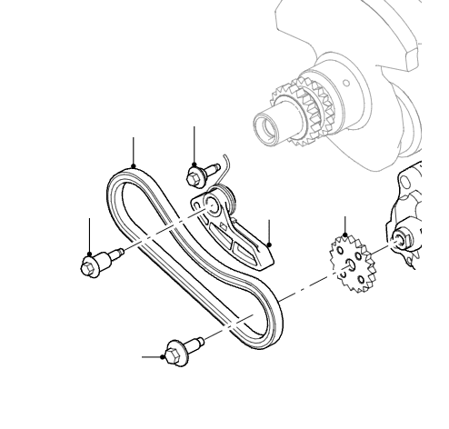 Oil Pump Chain