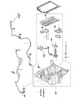 Oil Sump Pan & Level Indicator