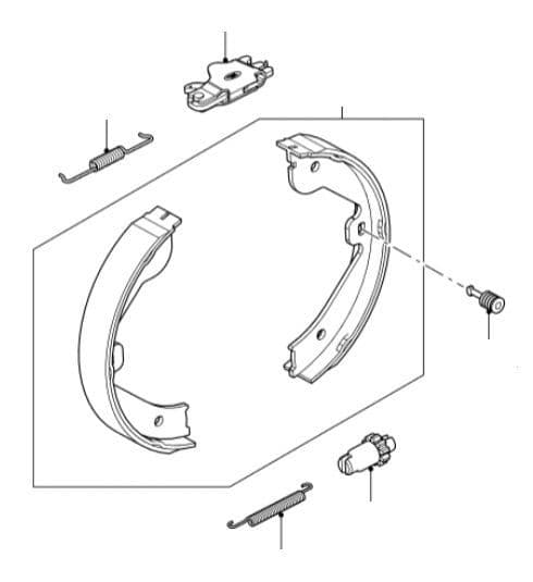 Parking Brake Shoes