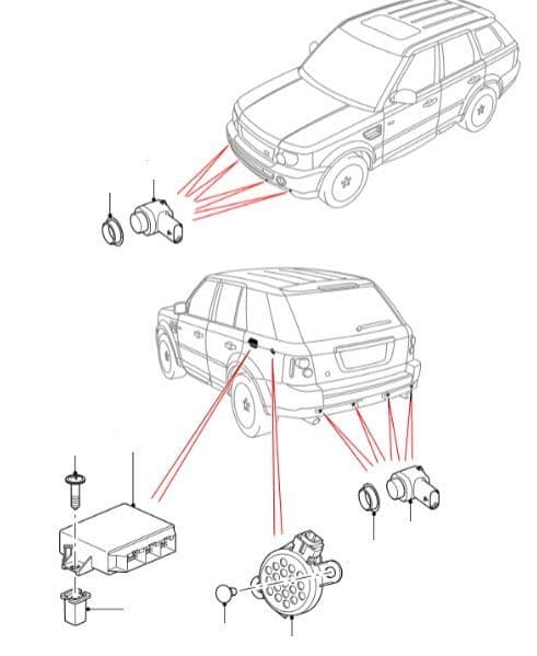 Parking Sensors from VIN AA000001