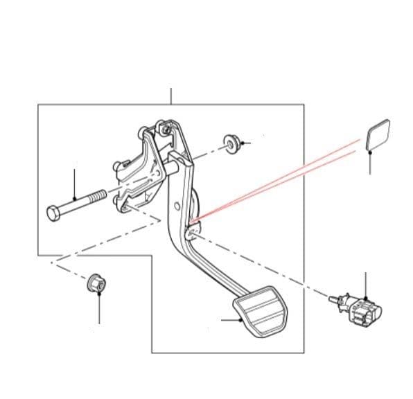 Pedals and Switch for Automatic models