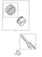 Piston, Connecting Rod & Bearings 4.0 & 4.6