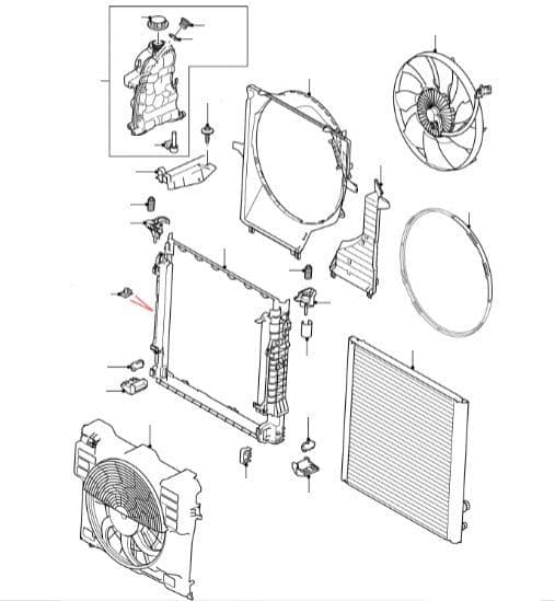 Radiator, Fan & Header Bottle