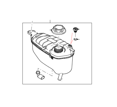 Radiator Header Bottle