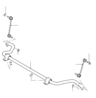 Rear Anti Roll Bar, Mountings & Links