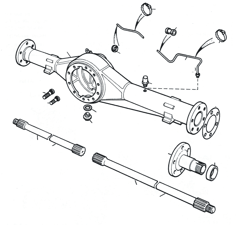 Rear Axle Casing 88