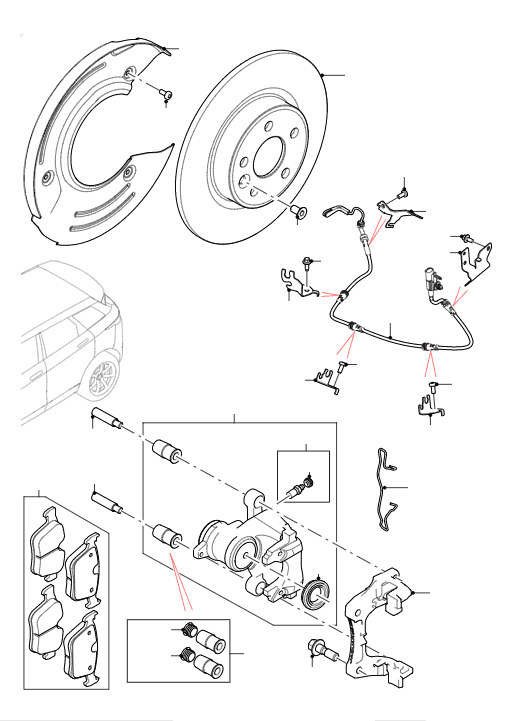 Rear Brakes 300mm Discs