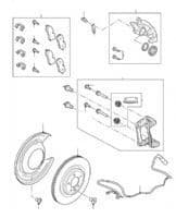 Rear Brakes 325mm Discs from VIN JA000001