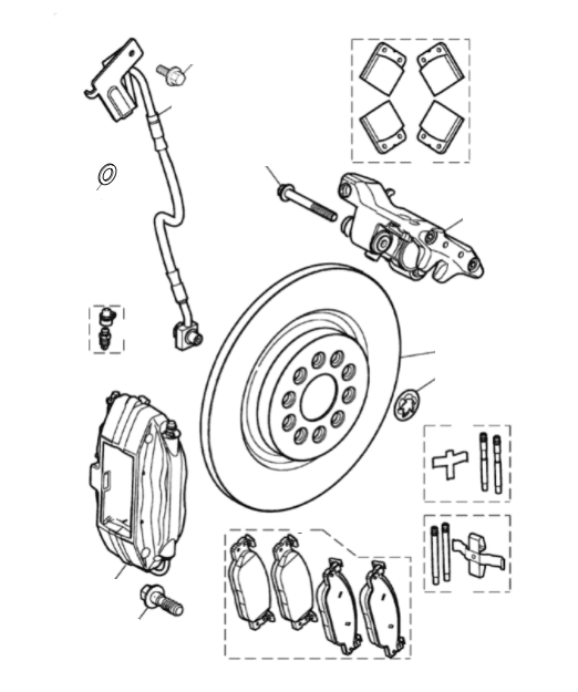 Rear Brakes 4.2SC to VIN G49700