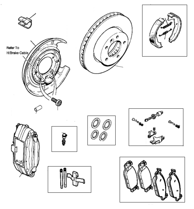 Rear Brakes - Brembo from VIN A30645