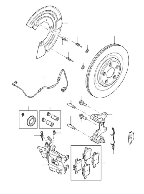 Rear Brakes Excluding Armoured