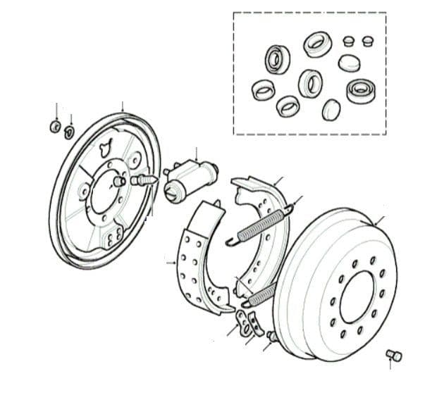 Rear Drum Brakes