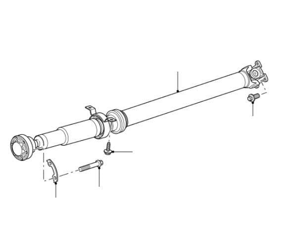 Rear Propshaft