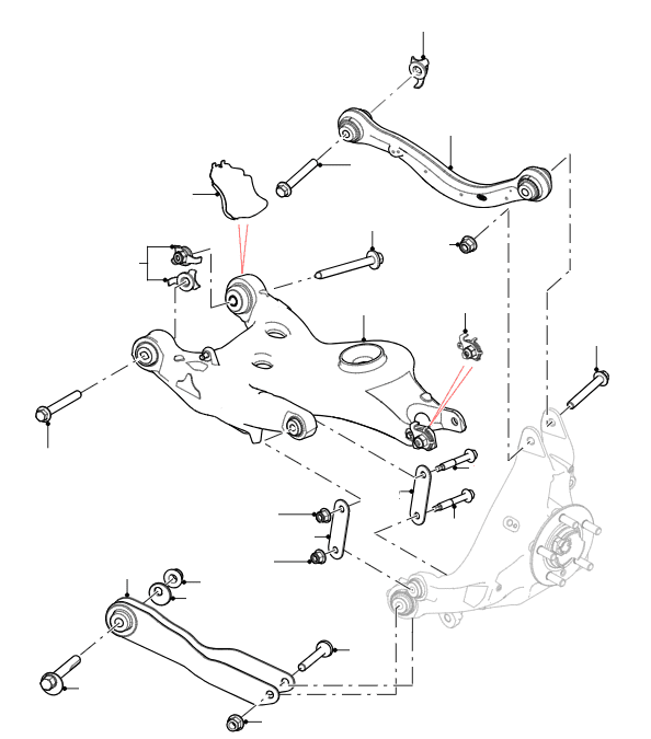 Rear Suspension Arms