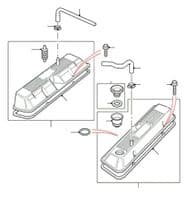 Rocker Covers To WA410481 4.0 & 4.6