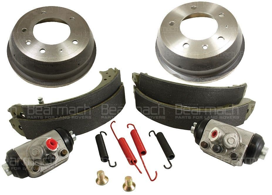 Series II, IIA & III to June 1980 88 Front & Rear Brakes