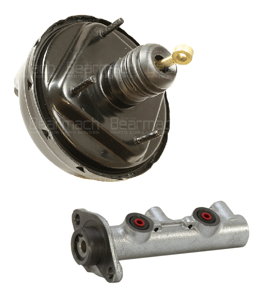 Series III Master Cylinder & Servo - Dual Circuit