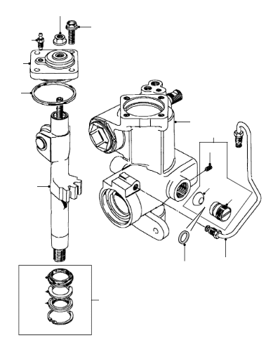 Steering Box Shaft & Seals