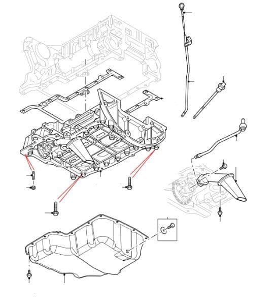 Sump Pan & Indicators 2.2 Duratorq