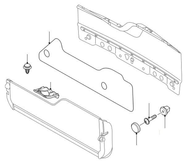 Tailgate Interior Trim