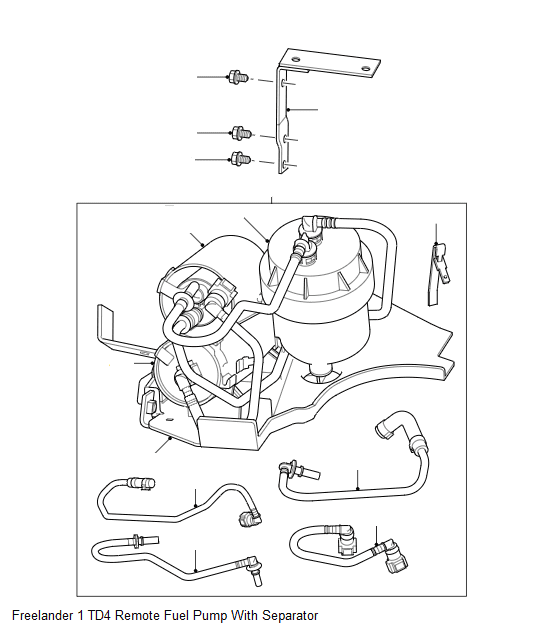 TD4 Remote Fuel Pump With Separator