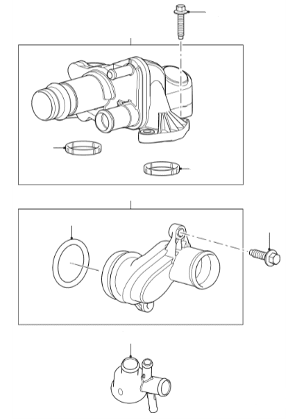 Thermostat & Water Housings