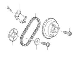 TIMING CHAIN & GEAR - UPPER