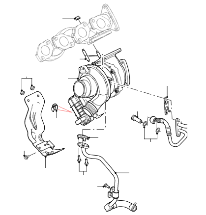 Turbocharger Primary Right Hand