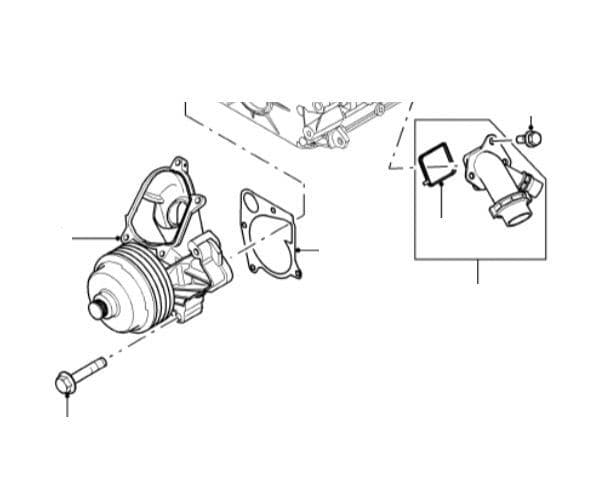 Water Pump & Hose Connector