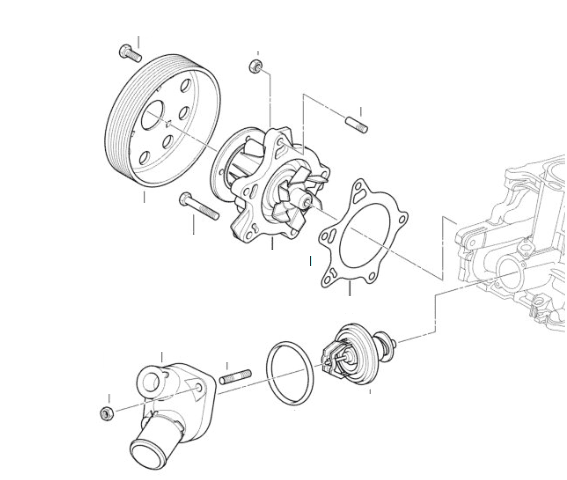 Water Pump & Thermostat