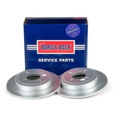 34216774987 34211503070 Borg & Beck Pair BBD4627 Brake Discs