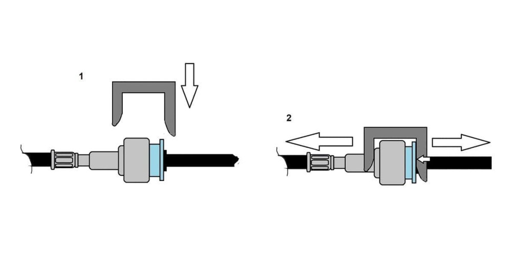 7264 Fuel Line Disconnect Tool - BMW