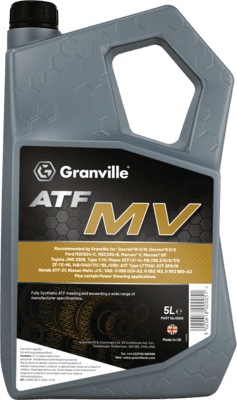 ADV934 0005 Granville ATF MV  5 Litre STC4863 WSS-M2C924-C