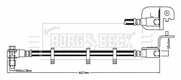 C2C3560 Brake Hose BBH8830