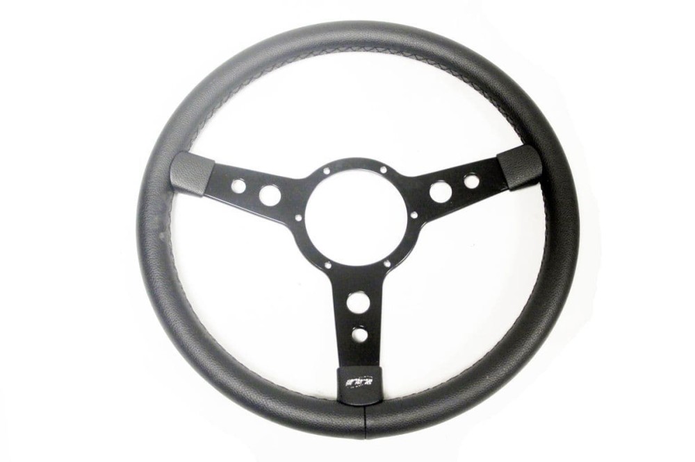 GI005 Astrali/Mountney Black Vinyl Covered15In3-Spoke Replacement S/Wheel.Def-D1-RRC