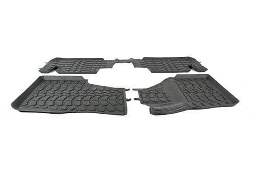 GI063 Allmakes Mat Set Front And Rear Rubber Raised Lip For F2