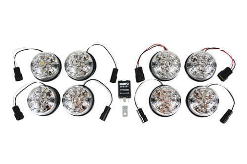 GL1191 Wipac Clear Lens Led Light Kit For Defender 90/110 And Series 3