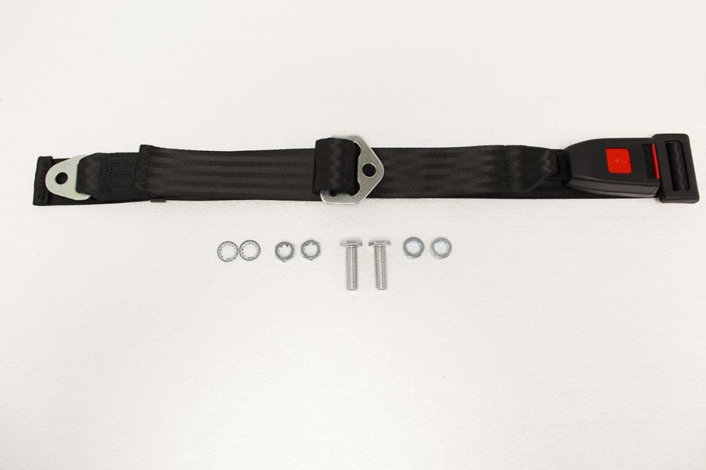 GSB210 Securon Lap Belt - Static - Second Row Seatbelts - Bs Approved - D1/Def 83-06/RRC/S3