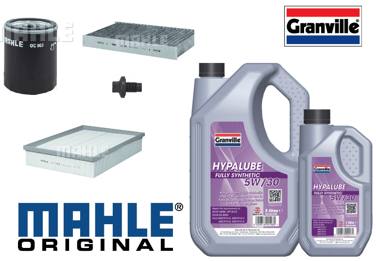 KIT107A Mahle Filter Kit with Granville Oil Discovery 3 4.4 AJ