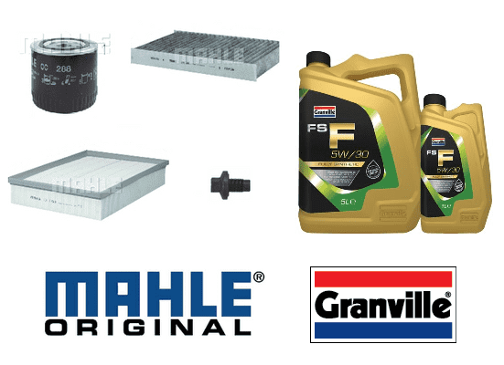 KIT110MG Original Mahle Filter & Granville Premium Oil Service Kit Discovery 4 4.0 Petrol