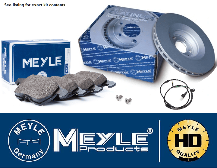 KIT236 Meyle Coated Front Disc & Pad Kit Range Rover L322 3.6 & 5.0NA