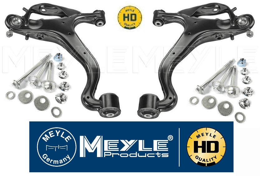 KIT683HD Meyle HD Front Lower Arms & OEM Bolt Kit R Rover Sport  4 Year Warranty LR029304 + LR029306