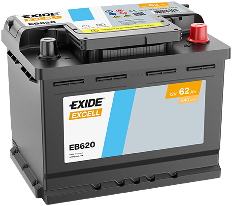 YGD500200 Exide EB620 Battery 540CCA 62ah