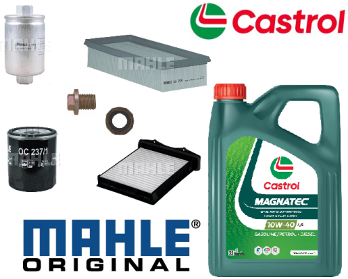 KIT126C Mahle Filter Kit with Castrol Oil Freelander 1 1.8