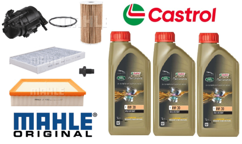 KIT133C Mahle Filter Kit with Castrol Oil Discovery Sport & Evoque 2.0 AJ200D