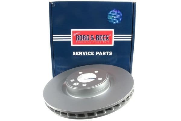 LR016192 BBD5996S Coated Borg & Beck Single Brake Disc