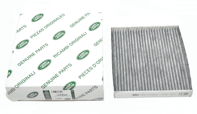 LR036369, C2S52338 Genuine Land Rover Carbon Cabin Filter