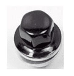 LR068126B RRD500290B LR173842B Wheel Nut (Black Gloss Coated)